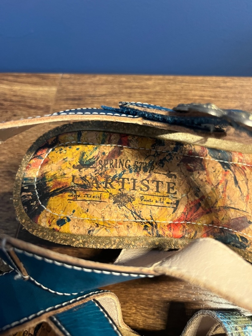 L'ARTISTE BY SPRING STEP AUDRIE WEDGE SANDAL - Picture 4 of 7